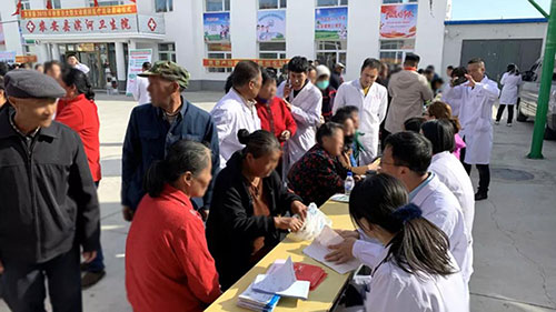 健康扶贫，黄瓜视频
深入基层义诊活动顺利结束