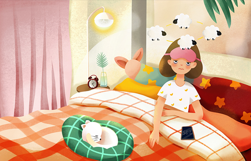 平时睡不醒，放假睡不着，你也是这样吗？