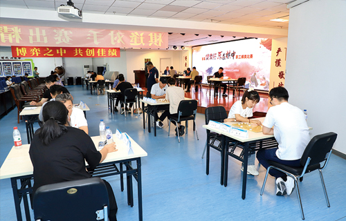 长春市卫健委首届“健康杯 乐在棋中”职工棋类比赛在我院举办